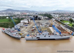 SPE Águas Azuis realiza entrega da Fragata “Tamandaré” – F200